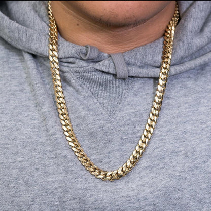 mm Chains – Bold &amp; Statement-Making ● 14K Miami Cuban Link Chain - 10mm ○ Price: