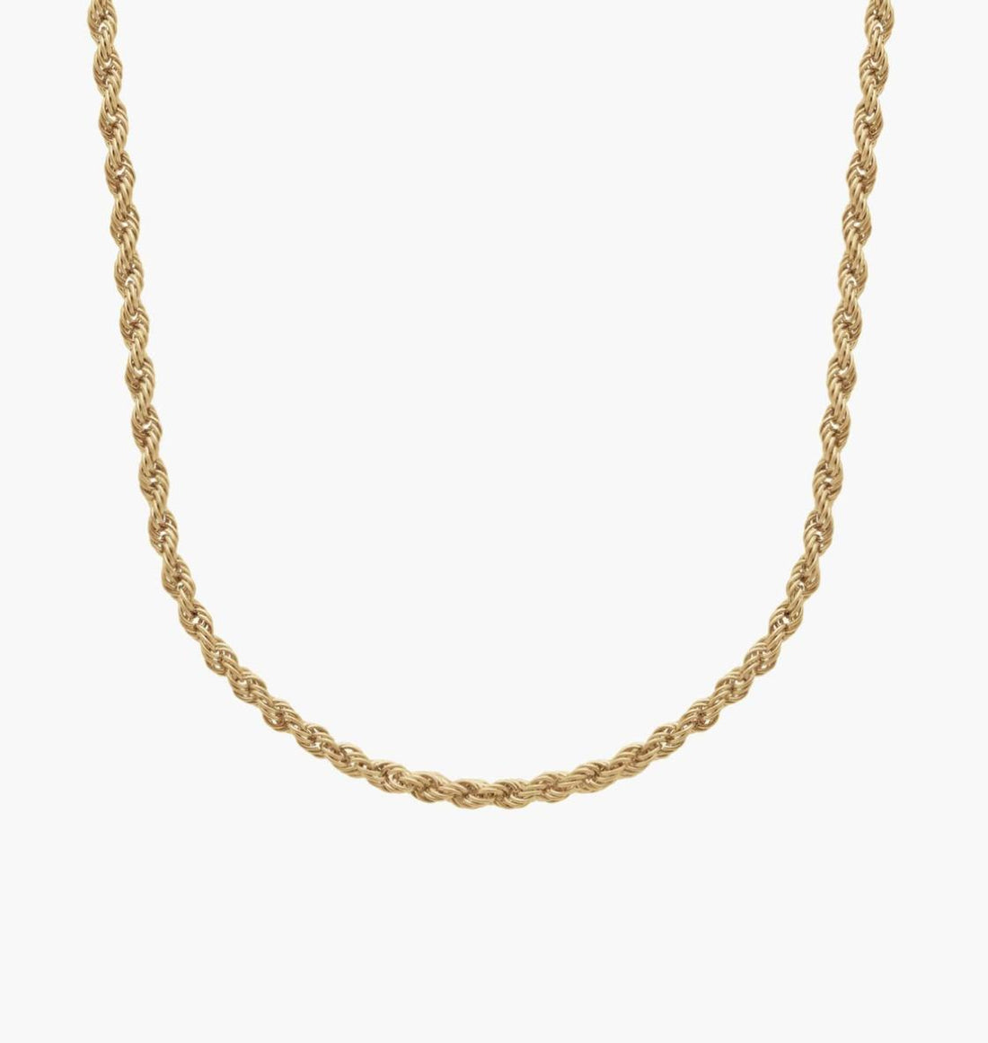 " Rope Chain In 14k Yellow Gold (2 Mm)